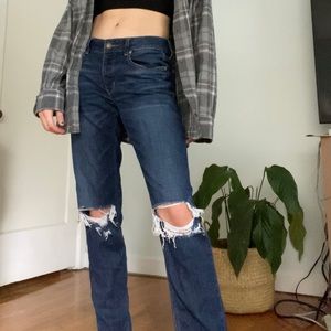 American Eagle dark wash Boyfriend/Tomgirl jeans